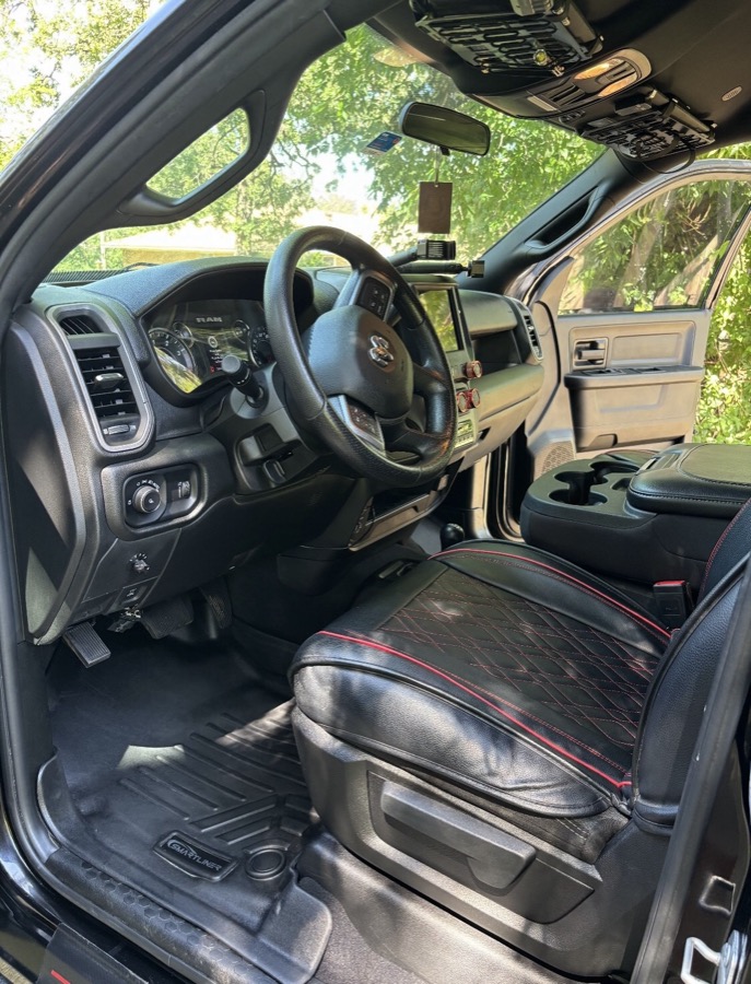 Interior car detail — spotless cabin
